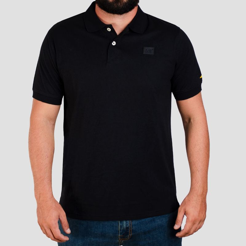 T-shirt Homme Caterpillar Power Loader - Logo Imprimé, Coton, Taille L, Couleur Noire, Marque TeeWham